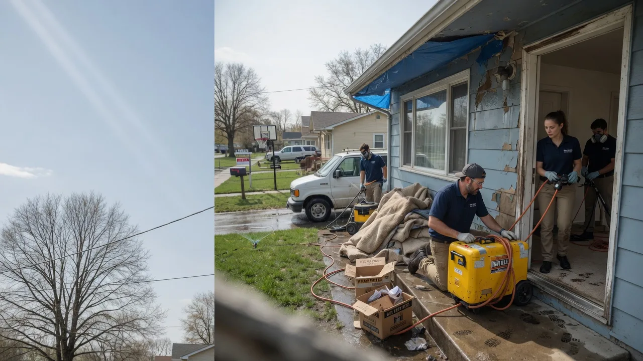 Basement Flood Cleanup in Kalida, OH near me